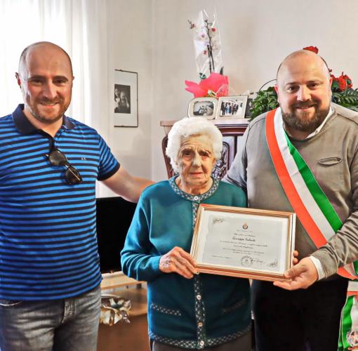 Magliano de' Marsi in festa per i 100 anni di Giuseppina Valente