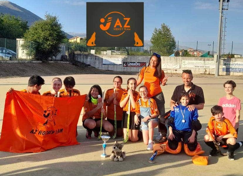 AZ Hockey's Lupetti for Avezzano are the regional champions of the CONI Cup