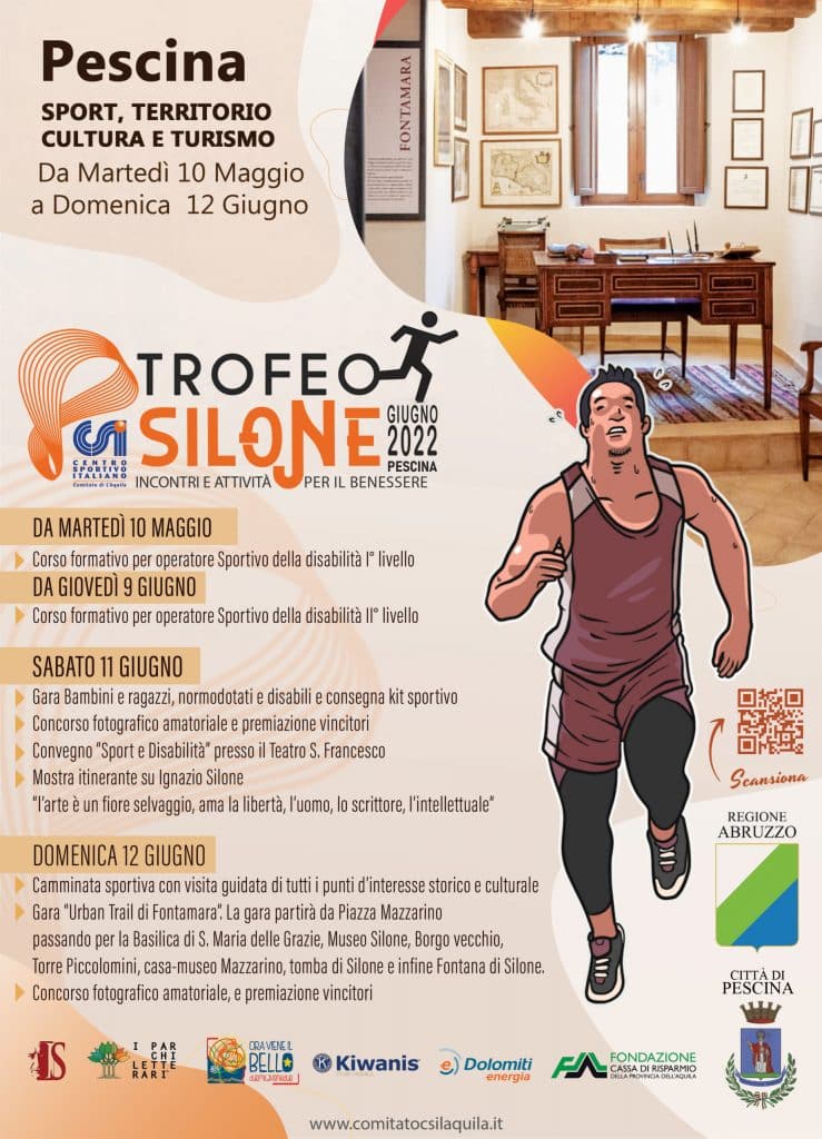 Presentato a Pescina il "Trofeo Silone", evento dedicato al benessere e all'inclusione