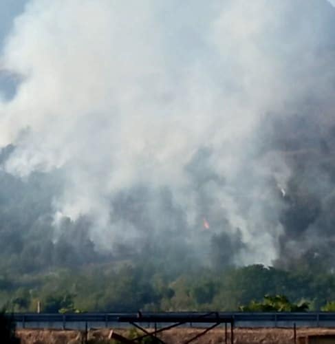 Incendio di Aielli: ancora sospeso il traffico ferroviario tra Avezzano e Collarmele