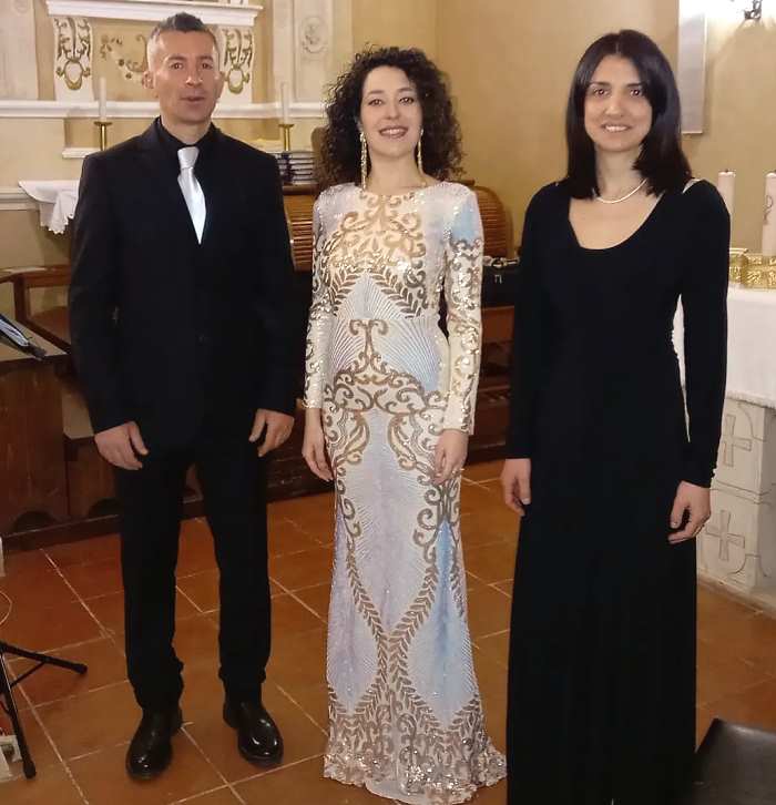 Concerto del Mars Ensemble Trio in piazza Risorgimento ad Avezzano venerdì 26 agosto