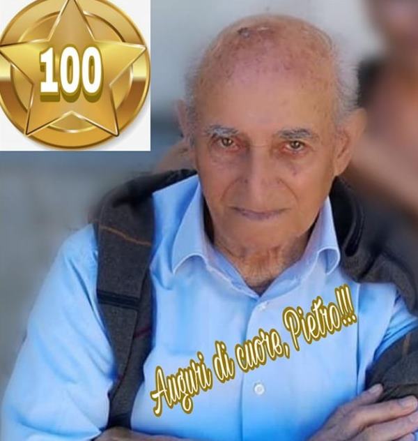 Auguri a Pietro Iafolla che compie 100 anni