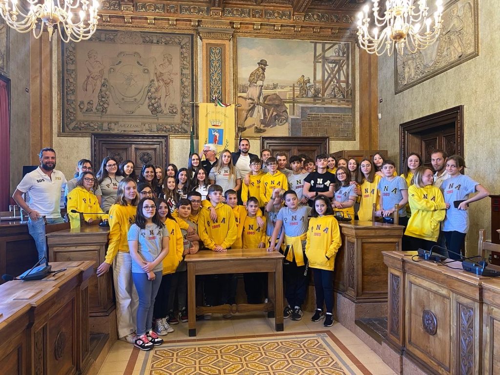 La Pinguino Nuoto premiata dall'amministrazione comunale di Avezzano per meriti sportivi e sociali