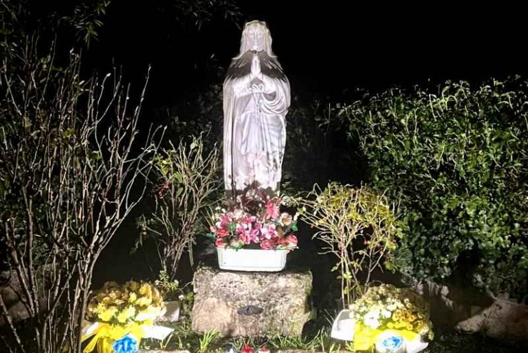 Illuminata la Madonnina di Carsoli, Sindaca Nazzarro: "Piccolo angolo di raccoglimento nel cuore del nostro paese"