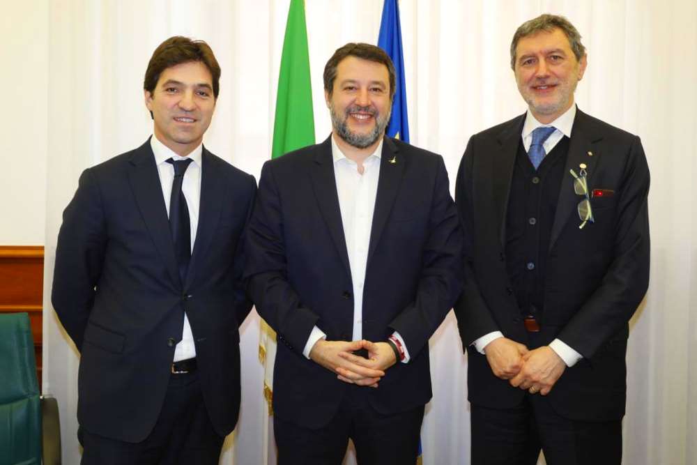 Salvini incontra i Presidenti delle Regioni Abruzzo e Marche per fare il punto sulla situazione delle infrastrutture