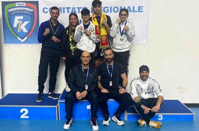Tante medaglie d'oro per il K.O. Team Kick Boxing agli interregionali di Velletri
