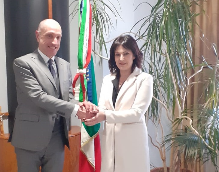 L'europarlamentare Elisabetta De Blasis ricevuta in Comune a Celano