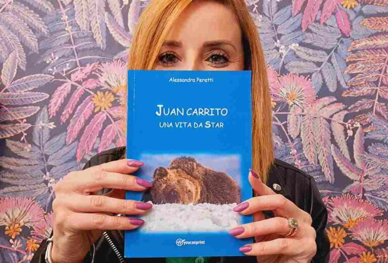 "Juan Carrito, una vita da star" il libro della scrittrice Alessandra Peretti sull'orso bruno marsicano più famoso di sempre