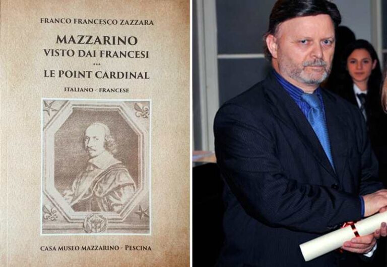 "Mazzarino visto dai francesi", il nuovo libro di Franco Francesco Zazzara