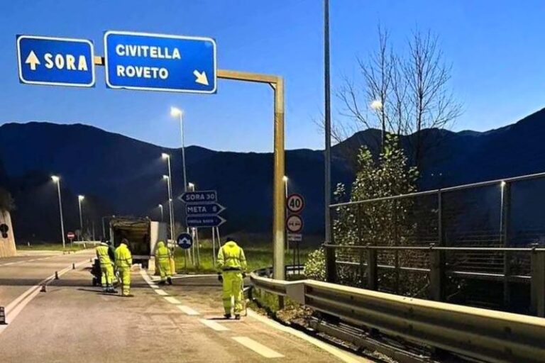 Lavori sulla SS 690 "Avezzano-Sora", dal 30 Ottobre chiusura al traffico Svincolo Capistrello - Svincolo Civitella Roveto