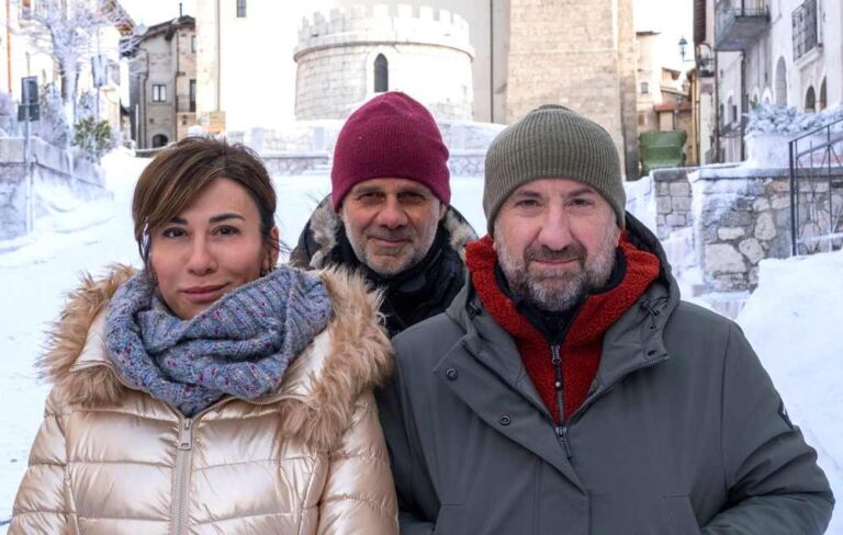 Continuano a Opi le riprese di "Un mondo a parte", film di Riccardo Milani con Antonio Albanese e Virginia Raffaele