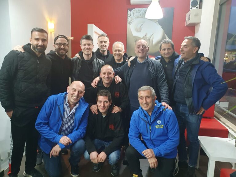 Bel gesto di fair play tra Inter Club e Milan Club di Avezzano
