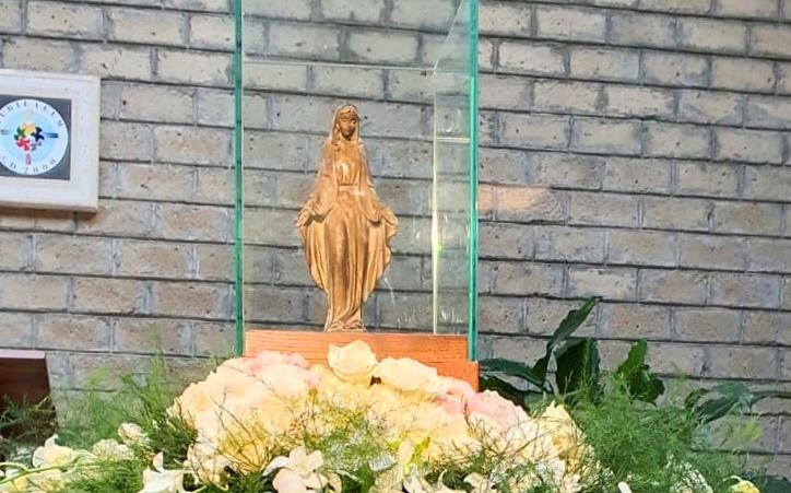 Statua della Vergine di Qaraqosh in pellegrinaggio a Celano per la Festa del Sacro Cuore