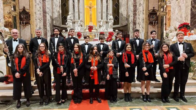 L'ensemble "Clarinettisti in Coro" di Pescina vince il 1° Premio del XX Concorso Musicale Internazionale "Paolo Barrasso"