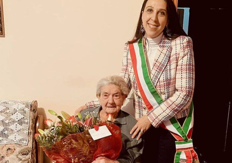 Carsoli in festa per i 101 anni di nonna Iole