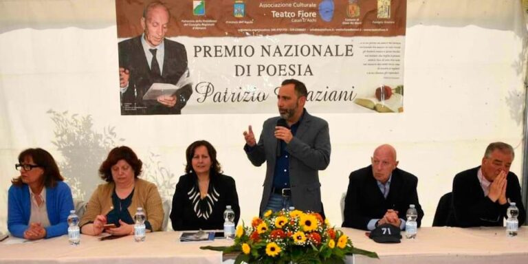 Premio di poesia "Patrizio Graziani" a Casali d'Aschi, Sindaco Alfonsi: "Grazie ai giovani poeti, portatori sani di nobili sentimenti"