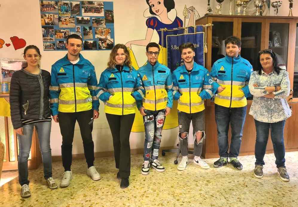 La Misericordia di San Benedetto dei Marsi dà il benvenuto ai nuovi ragazzi del Servizio Civile