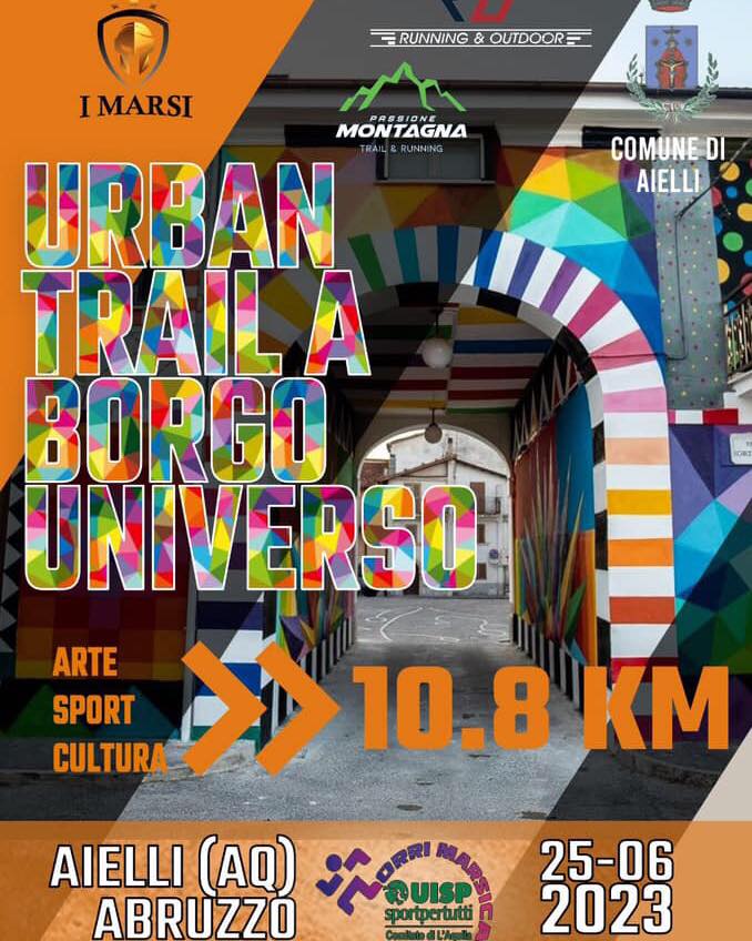 Urban Trail a Borgo Universo 25062023 locandina