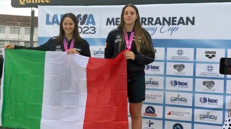 Giorgia Fabiani della Pinguino Nuoto conquista due ori alla Coppa Comen contribuendo al successo dell'Italia