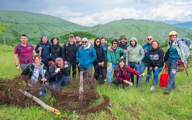 Comunità a Misura d’Orso: imprenditori dell'Appennino centrale in campo a Ortona dei Marsi per il ripristino ambientale