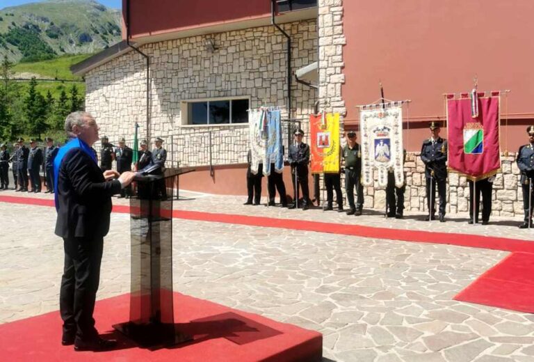Intitolato al maresciallo capo Rinaldo Baldassarri il presidio del Soccorso Alpino della Guardia di Finanza inaugurato all'Aremogna