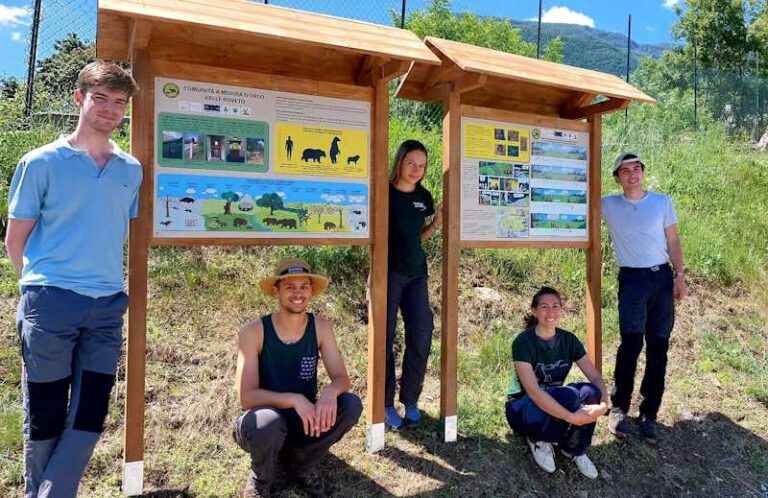 Comunità a misura di orso: installati pannelli informativi nel territorio comunale di Capistrello