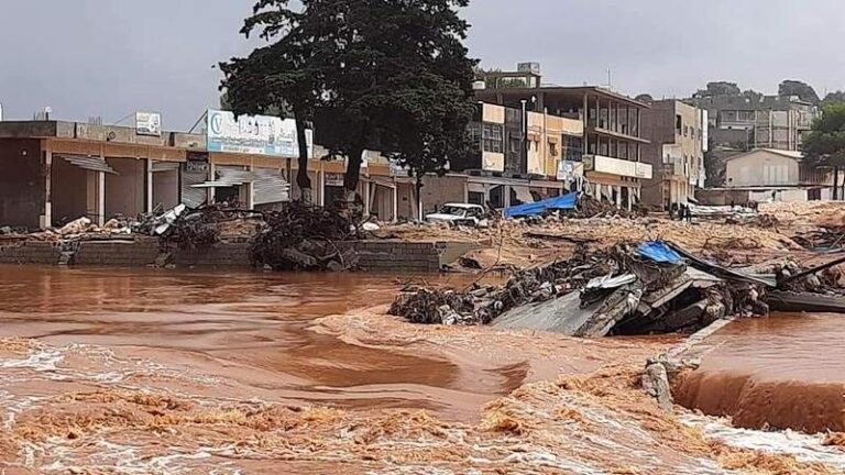 Inondazioni in Libia, partono gli aiuti della protezione Civile Regionale abruzzese per la popolazione colpita dalla tempesta Daniel