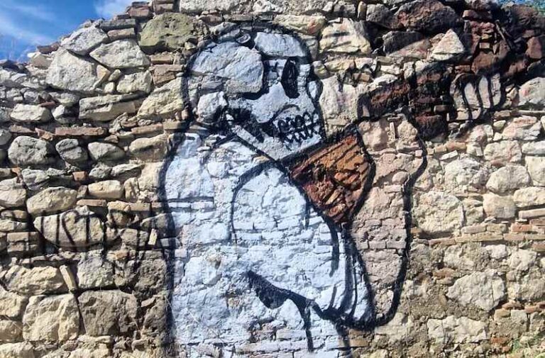 "Giustizia": spunta un murale contro l'uomo che ha sparato ad Amarena