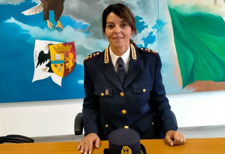 La dott.ssa Roberta Cicchetti nuovo dirigente della Squadra Mobile, Vice Questore della Polizia di Stato di L'Aquila