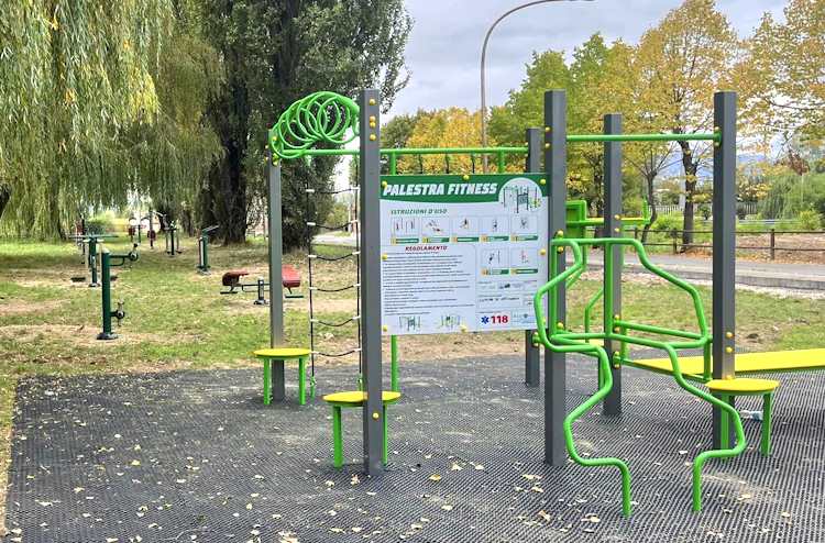 Area fitness in un'area verde molto suggestiva di Ortucchio, gli amministratori: "Abbiamone cura"