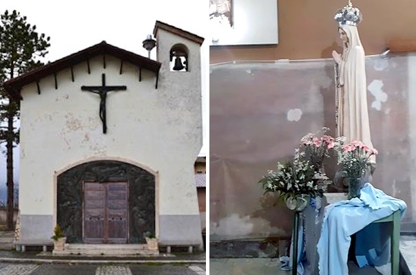 Chiesa del Cuore Immacolato di Maria a Borgo Ottomila: "Era l'orgoglio del paese, ora è ridotta in condizioni penose"