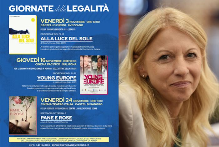 Giornate della legalità, il 3 Novembre appuntamento ad Avezzano con la proiezione del film "Alla luce del sole" di Roberto Faenza