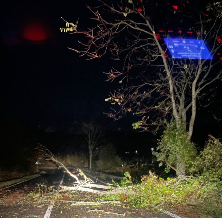 In foto, la SS che collega Tagliacozzo alle frazioni di San Donato, Poggio Filippo e Gallo.