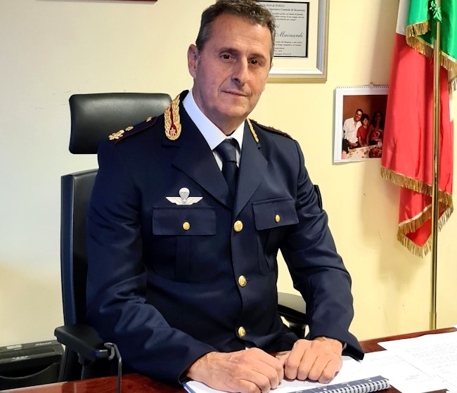 Andrea Mainardi è il nuovo Dirigente Superiore del Compartimento Polizia Stradale "Abruzzo e Molise"