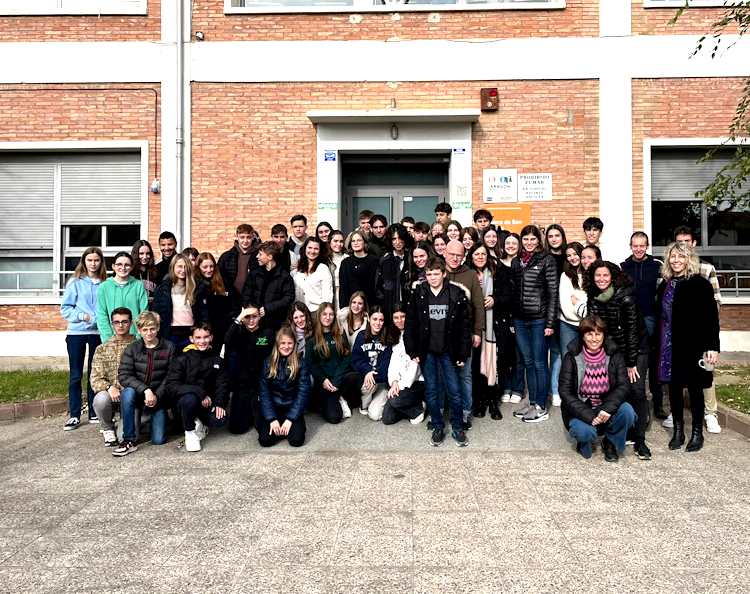 Progetto Erasmus+ del Liceo Classico di Avezzano: partiti per la Spagna i ragazzi della classe 5D