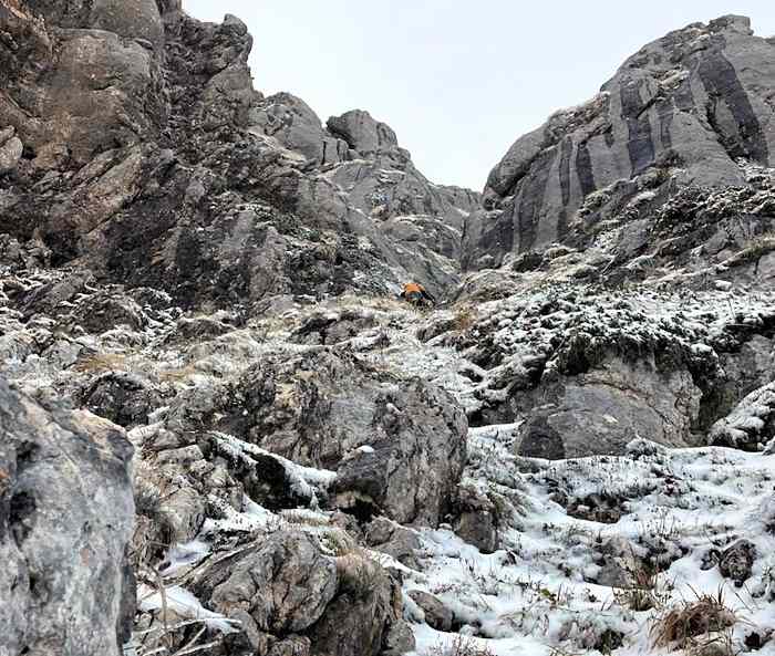 Soccorsi due escursionisti bloccati a 2200 m. sul Velino, CNSAS: "Corretta preparazione ed equipaggiamento, siamo in ambiente invernale"