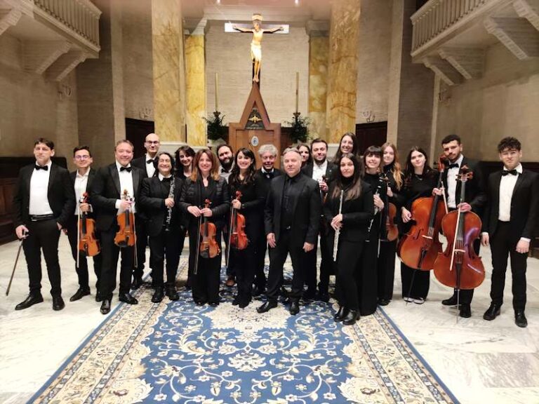 Concerto di Natale presso la chiesa del S. Cuore in San Rocco ad Avezzano il 10 Dicembre con l'Orchestra dell'Istituzione Musicale Abruzzese