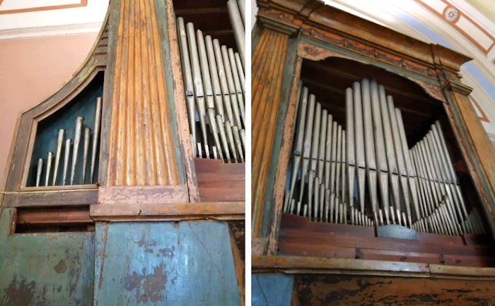 Oggi, dopo 60 anni, tornerà a suonare l'organo Emilio Mampieri del 1839, presso la chiesa della Madonna del Carmine di Celano
