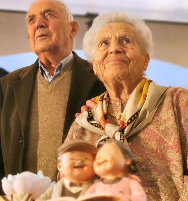 Giovanni Martini e Sestina Cosenza celebrano 70 anni di matrimonio: storie d'amore d'altri tempi