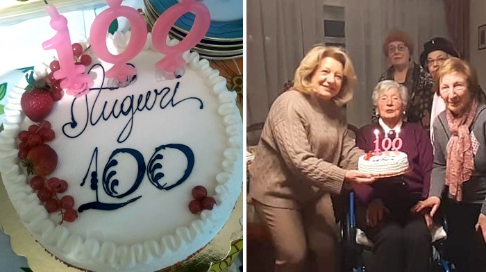 Festa a sorpresa per i 100 anni di Annita Martinelli Stornelli, da 60 anni Dama della Carità di San Vincenzo De' Paoli