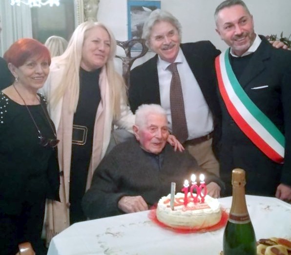 Auguri a Italo Gentile che compie 100 anni