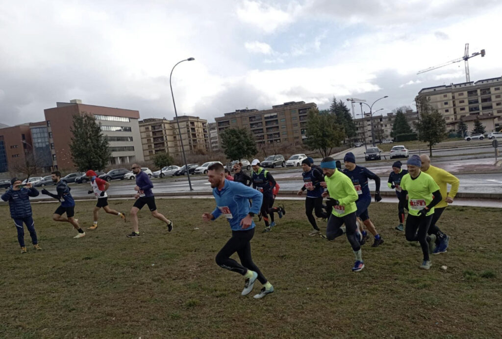 Primo allenamento di corsa campestre organizzato da Asd Runners Avezzano