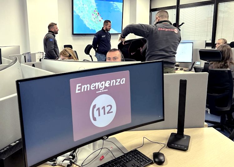 Numero Unico Europeo per le Emergenze, da oggi tutto l'Abruzzo è collegato con la Centrale del 112