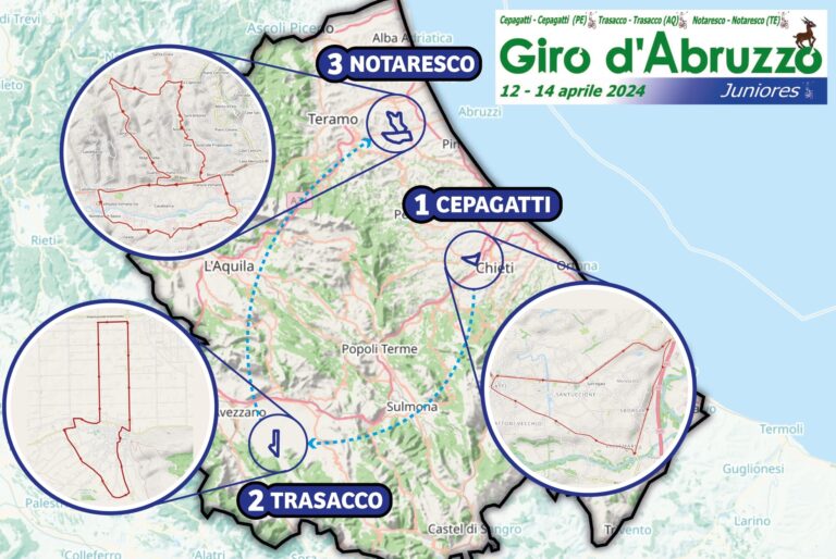 Giro d'Abruzzo Juniores 12-140402024 planimetria generale