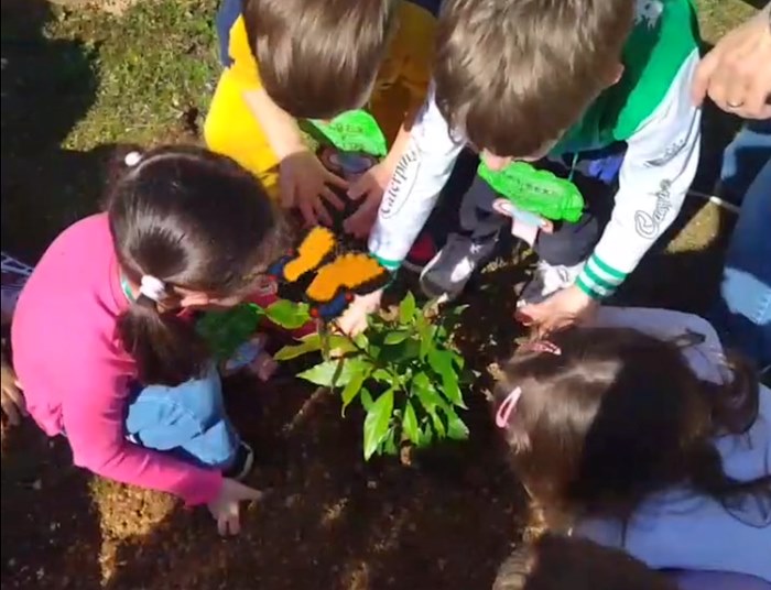 Festa di Primavera presso la scuola dell'infanzia "Cianciusi" di Avezzano: messi a dimora nuovi alberi in giardino