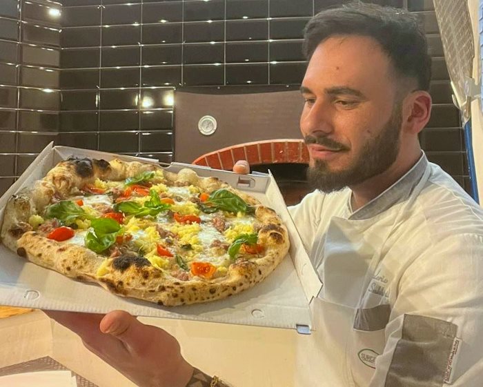 Valeri Sakhiashvili della pizzeria "Il Mastro" di Avezzano locale consigliato da Top Food International