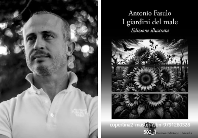 Antonio Fasulo presenta ad Avezzano i suoi "Giardini del male", libro proposto al Premio Strega Poesia 2024