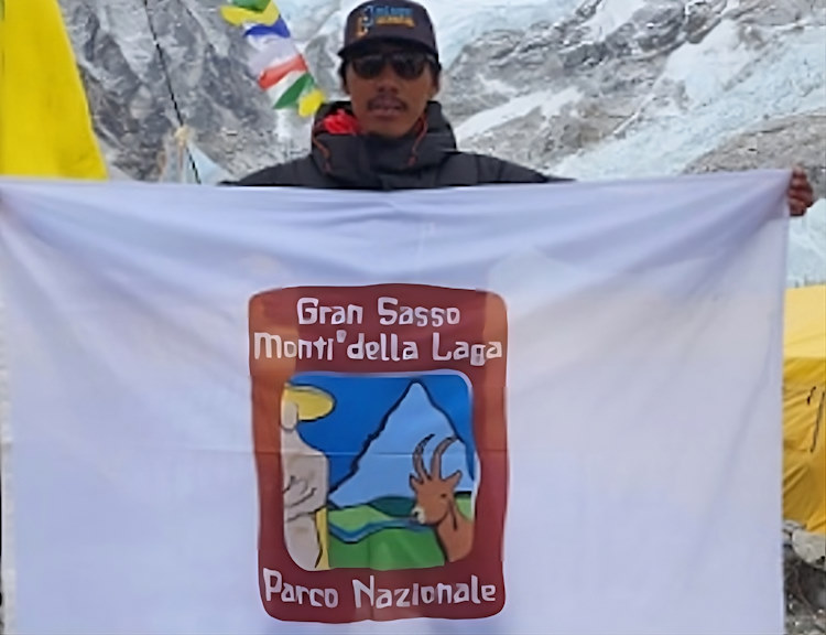Un po' d'Abruzzo sull'Everest, a 7500 metri