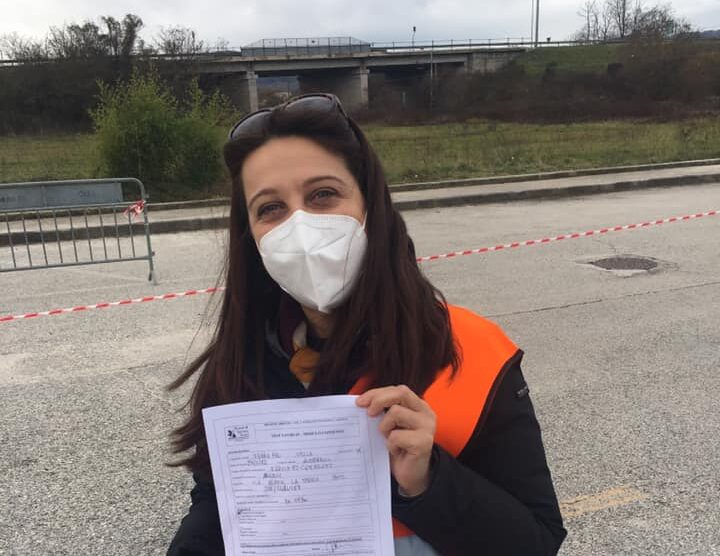 “Ho dato il mio piccolo ma fondamentale contributo di cittadina a questa importante attività di screening”