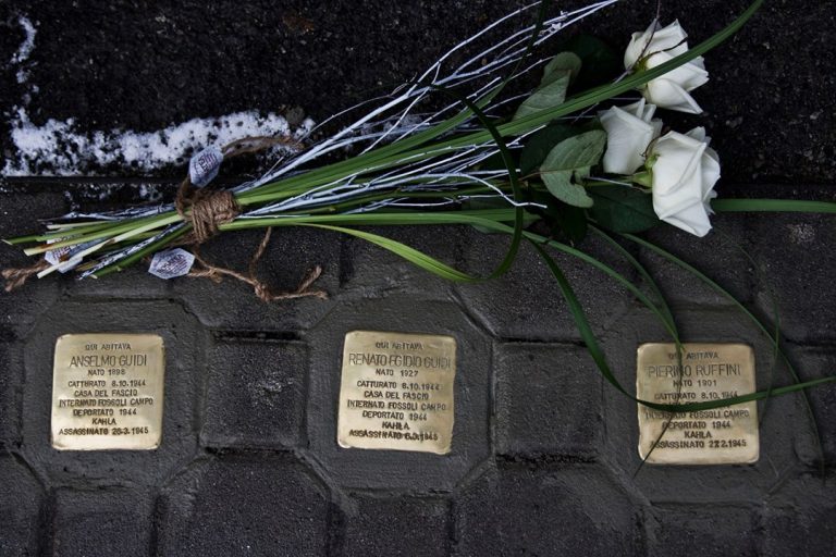 Giornata della Memoria con il racconto delle pietre d’inciampo